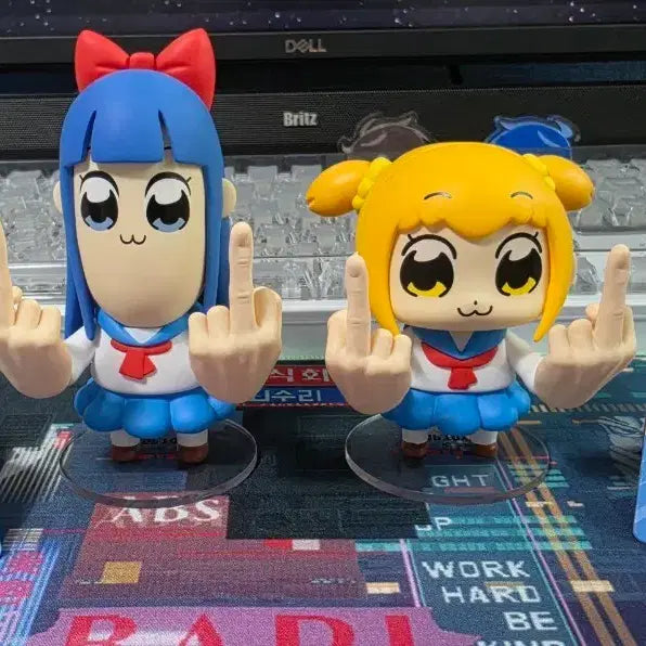 [BUNJANG] TOP TOY Pop Team Epic 2 Types Figure Set / TOP TOY 탑토이 팝팀에픽 피규어 2종 일괄