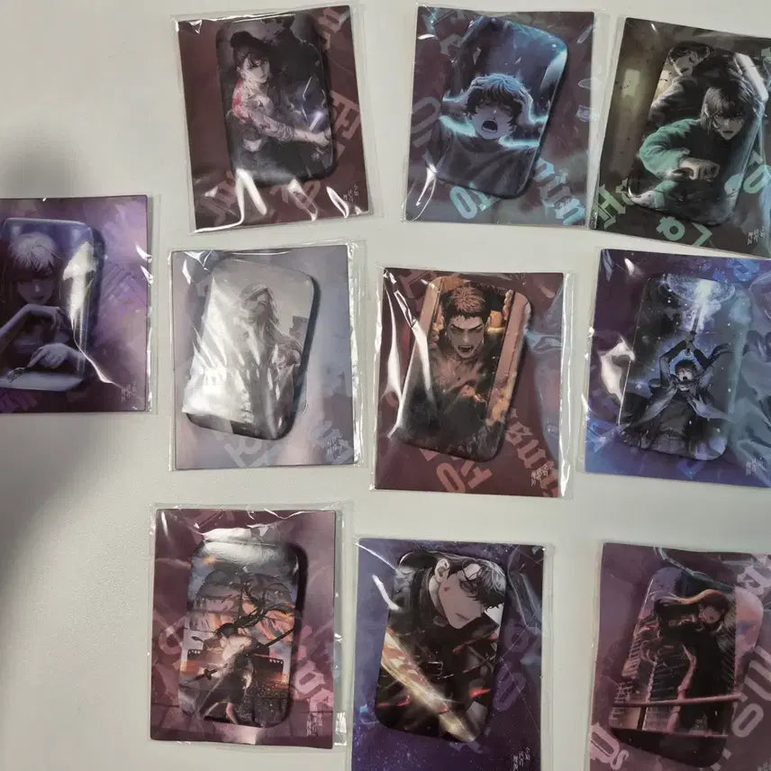 [BUNJANG] Omniscient Reader's Viewpoint Checklist 10 Types Pin Badge Set (Sealed) / 전독시 간체판 캔뱃지 10종 판매 미개봉