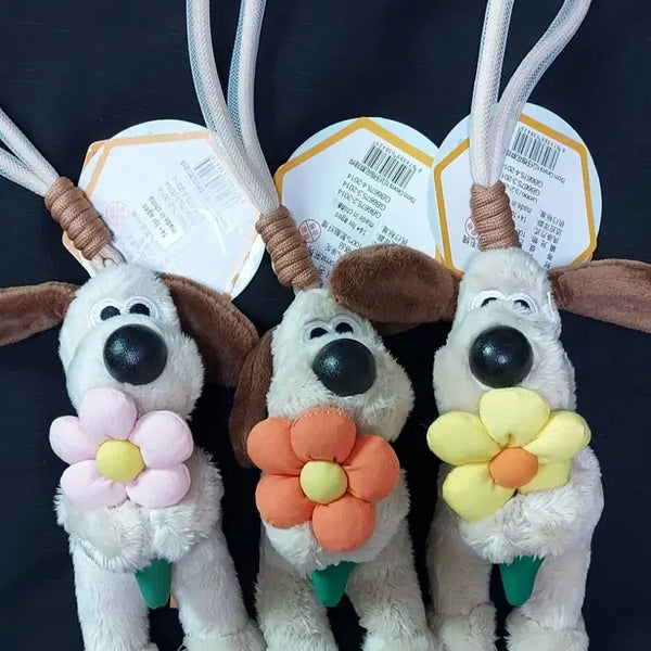 [BUNJANG] Official Gromit Keyring Set (3 Colors) / 그로밋키링 정품