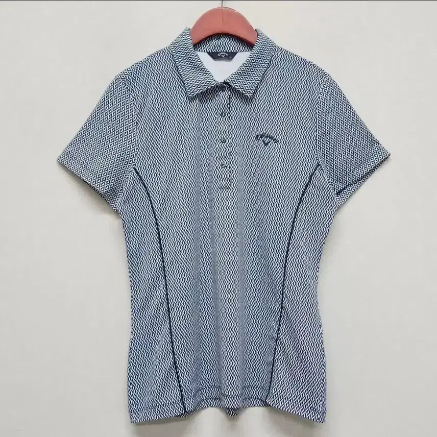 [BUNJANG] Callaway Pattern Printing Short Sleeve T-Shirt Size 95 / 캘러웨이 패턴 프린팅 반팔티셔츠 95사이즈