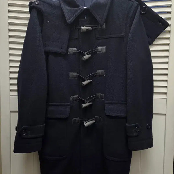 [BUNJANG] Paul Smith Dark Navy Wool Duffle Coat / 폴스미스 다크네이비 울 더플 코트