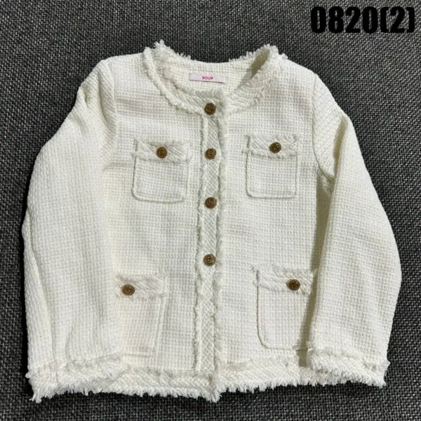 [BUNJANG] Soop Tweed Jacket White S / 숩 트위드 자켓 화이트 s