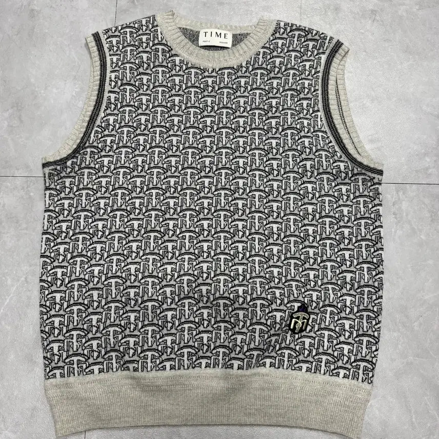 [BUNJANG] 90 TIME 21FW Knit Vest / 90 타임 TIME 21FW 니트 베스트