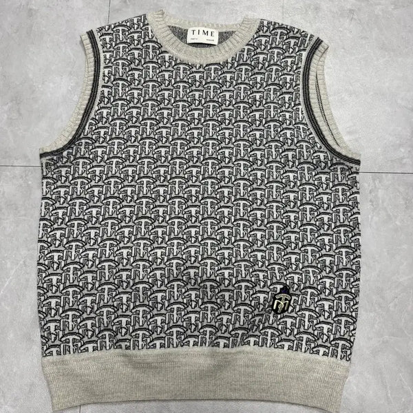 [BUNJANG] 90 TIME 21FW Knit Vest / 90 타임 TIME 21FW 니트 베스트