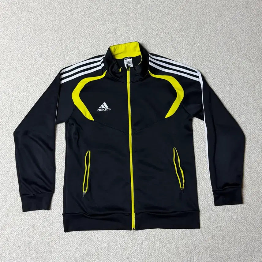 [BUNJANG] Adidas Old Skool Track Jacket Black Yellow XXL / 아디다스 XXL 90-95 올드스쿨 져지 블랙 옐로우