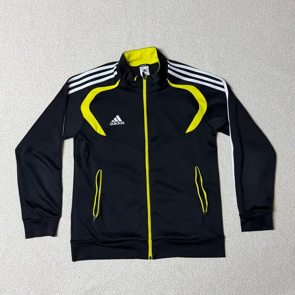 [BUNJANG] Adidas Old Skool Track Jacket Black Yellow XXL / 아디다스 XXL 90-95 올드스쿨 져지 블랙 옐로우