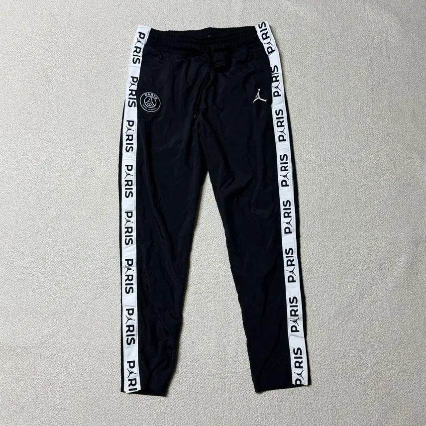 [BUNJANG] Jordan PSG Limited Edition Snap Button Pants Black / 조던 M psg 한정판 스냅버튼 팬츠 블랙