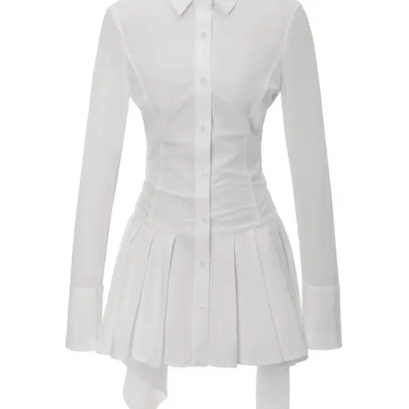 [BUNJANG] Odd One Out Khaki Point Shirt Dress / ! 새상품/원가 18만원 ! 카키포인트 오드원아웃 셔츠 원피스