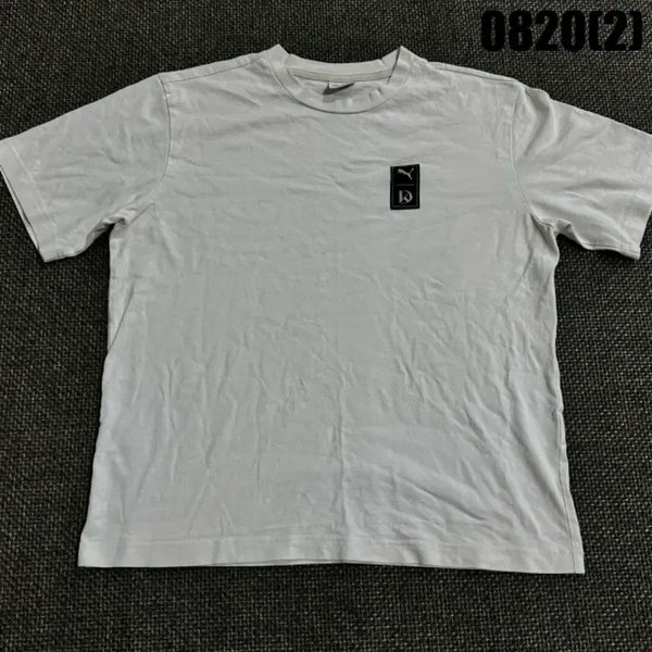 [BUNJANG] Puma Short Sleeve T-Shirt White Size M / 푸마 반팔 티셔츠 화이트 m