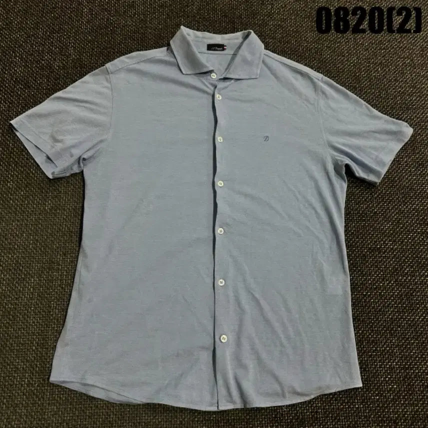 [BUNJANG] S.T. Dupont Blue Shirt M / S.T. Dupont 셔츠 블루 m
