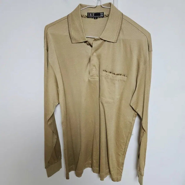 [BUNJANG] Daks Men's Long Sleeve T-Shirt (Size M) / 닥스 남성 봄가을 긴팔티 95M@9908