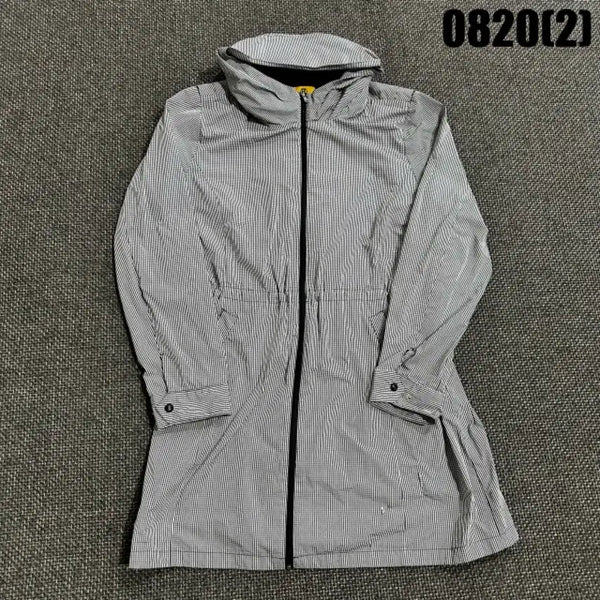 [BUNJANG] Benefe Striped Windbreaker Hoodie Zip-Up / Benefe 바람막이 후드 집업 스트라이프 l