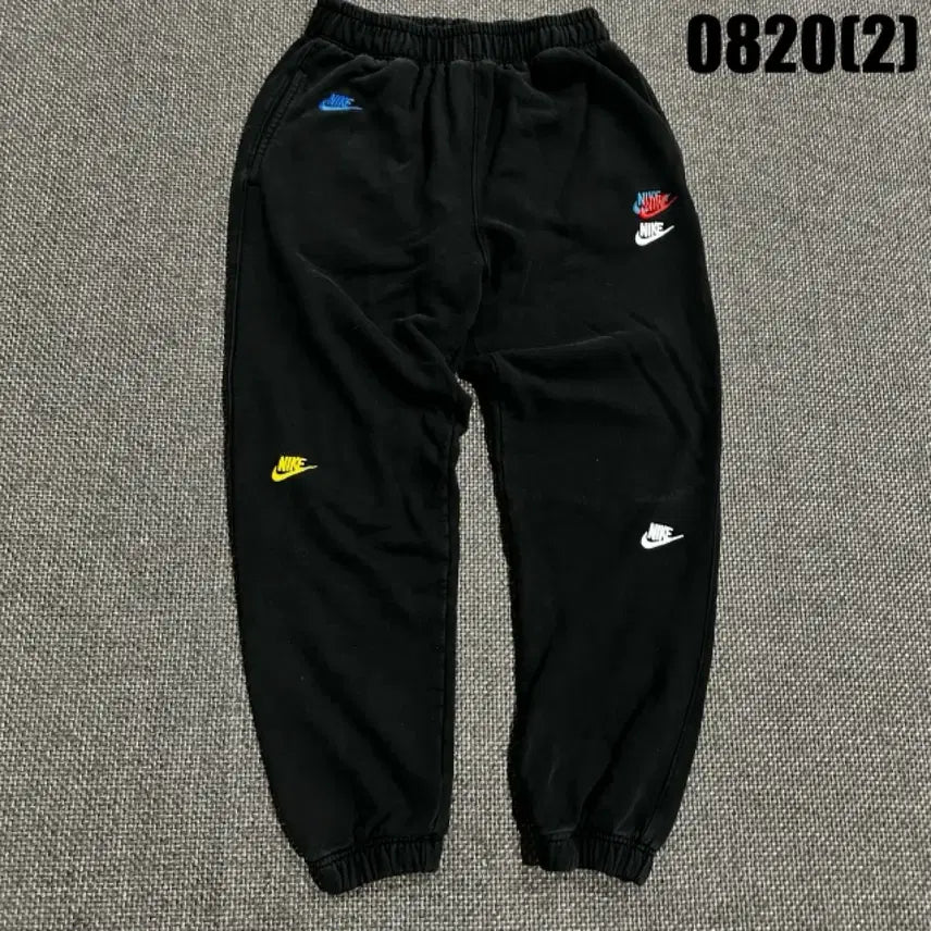 [BUNJANG] Nike Multi Logo Training Pants Black XL / 나이키 멀티 로고 트레이닝 바지 블랙 xl