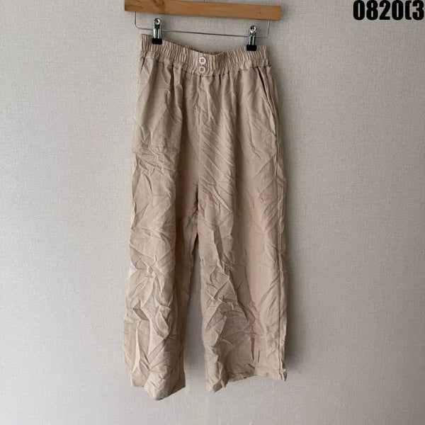 [BUNJANG] IFNE Beige Wide Pants / IFNE 베이지색 와이드 팬츠 66