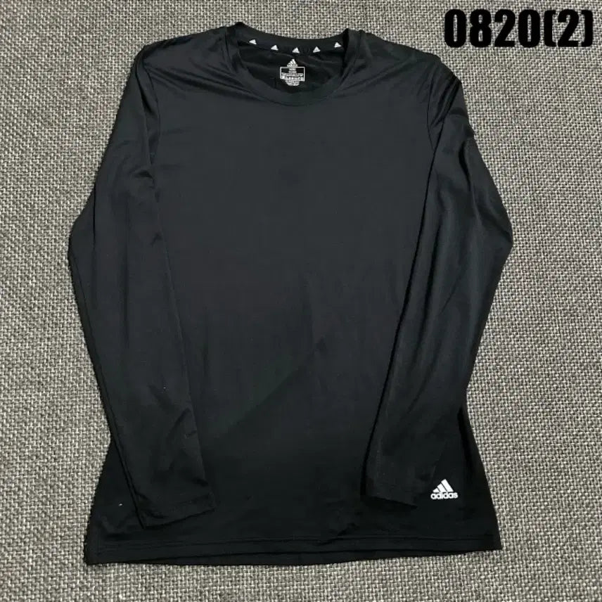 [BUNJANG] Adidas Long Sleeve T-Shirt Black M / 아디다스 긴팔 티셔츠 블랙 m
