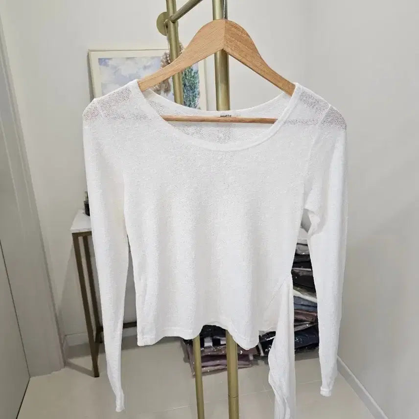 [BUNJANG] 2-Piece Set Layered Knit with Waist Tie / 2종세트 허리 끈 레이어드 니트