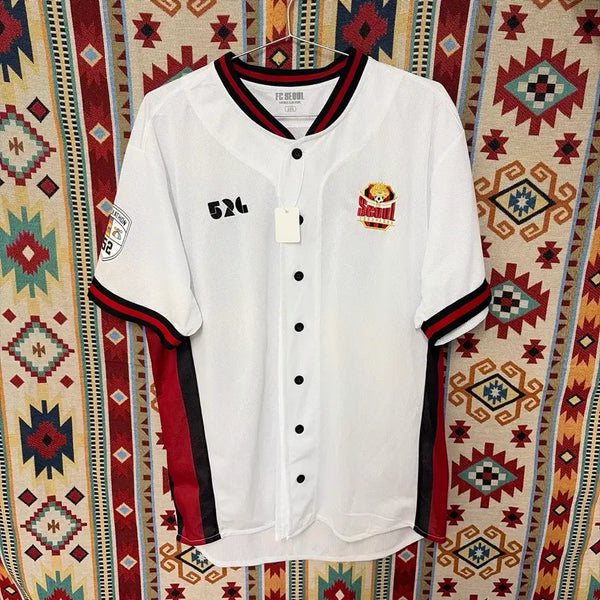 [BUNJANG] FC Seoul Men's Football Jersey #52 XL / FC서울 남성 52번 마킹 축구 유니폼 XL