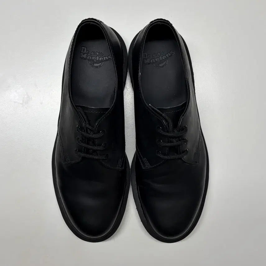 [BUNJANG] Dr. Martens 1461 Mono Black Leather Derby Shoes UK 8 / 닥터마틴 1461 모노 블랙 UK8 270