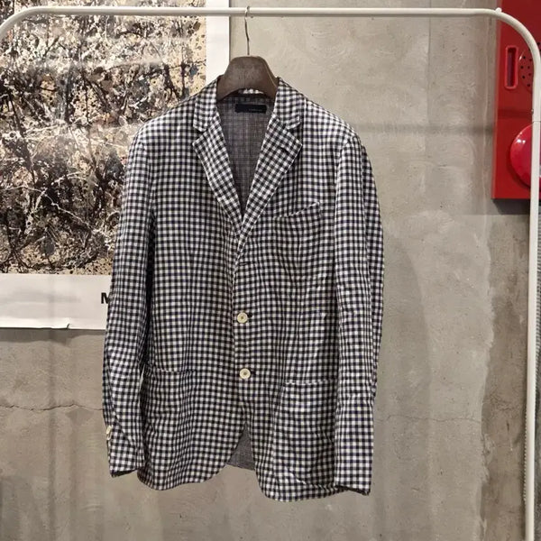 [BUNJANG] Lardini Tailored Jacket Summer Tweed Fabric / 라르디니 테일러드 자켓 남성100