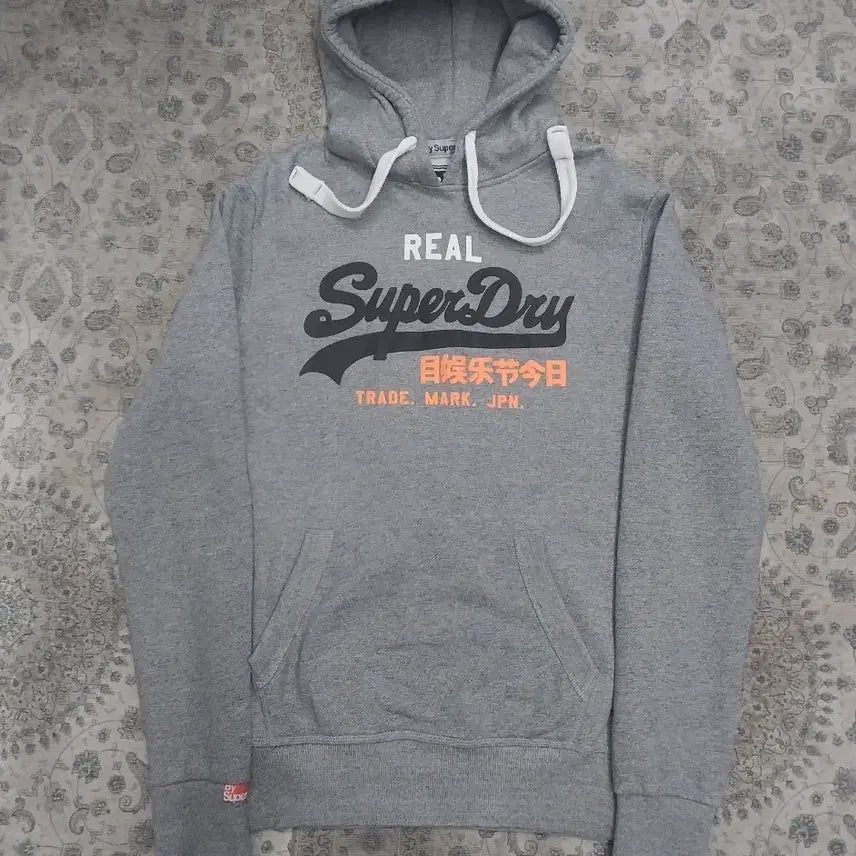 [BUNJANG] Superdry Logo Hoodie / superdry 슈퍼드라이 로고 후드티 S (크게나옴) (100-103)