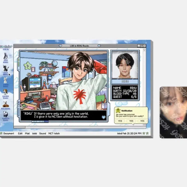 [BUNJANG] Log-in MD Riku Gakuran Photo Set / 반택포) 로그인 엠디 리쿠 포토세트 가쿠란