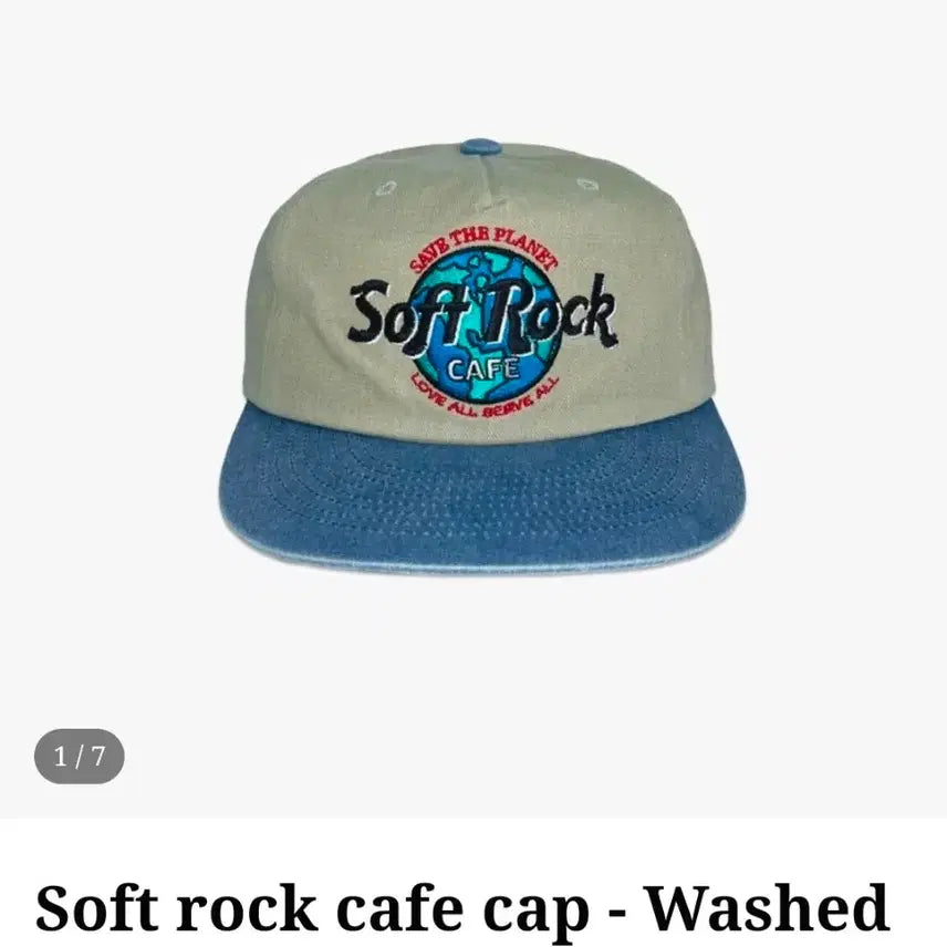 [BUNJANG] Mars Company Soft Rock Cafe Cap / 마스컴퍼니 모자 - 소프트 락 카페 캡