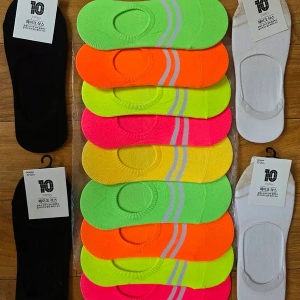 [BUNJANG] Women's No-Show Socks (13 Pairs) / 여성용 덧신 (13개)