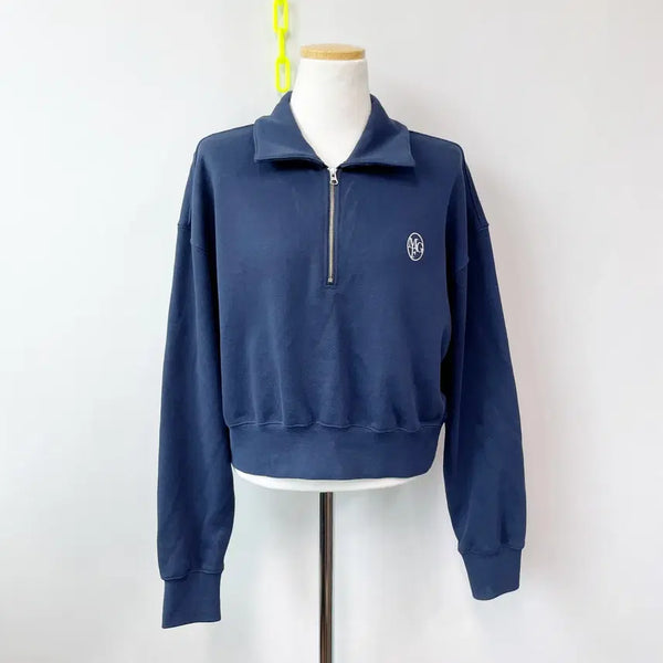 [BUNJANG] Marithe Francois Girbaud Cropped Sweatshirt M / 마리떼프랑소와저버 크롭맨투맨 M