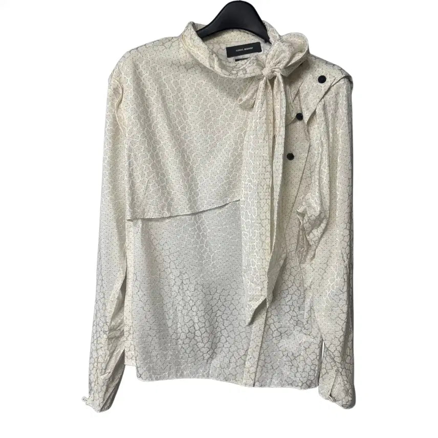 [BUNJANG] Isabel Marant Polka Dot Silk Blouse / 34 이자벨마랑 도트 타이 실크 블라우스