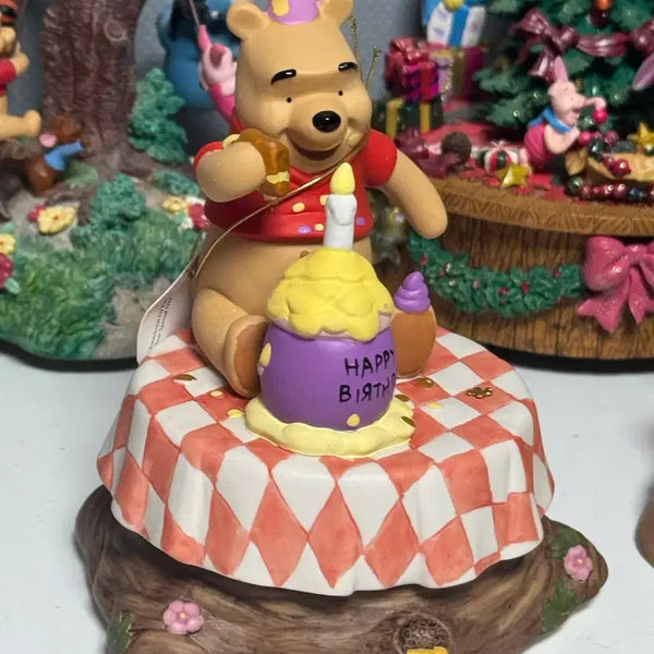 [BUNJANG] Disney Winnie the Pooh Music Box Figure / 디즈니 푸우 피규어 오르골