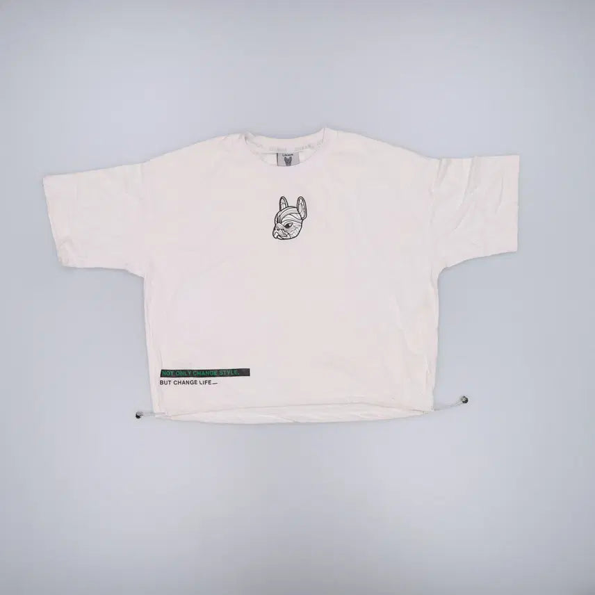 [BUNJANG] Lifework Women's String Short-Sleeve T-Shirt 0820H / Free 라이프워크 여성 스트링 반팔티 0820H