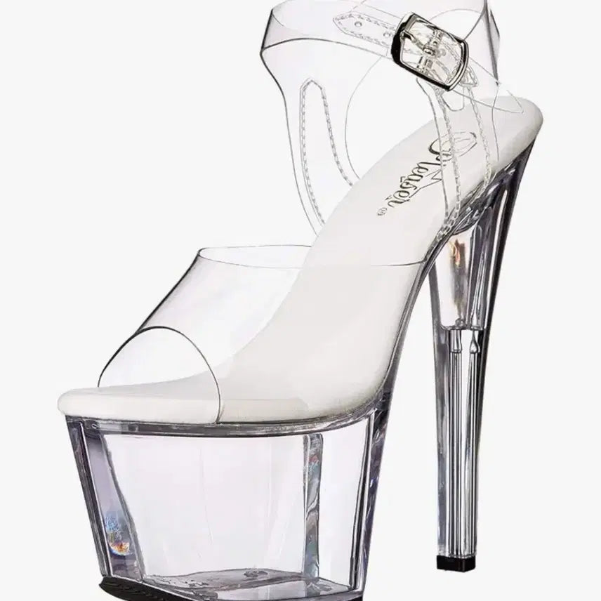 [BUNJANG] Pleaser Sky-308VL Ankle Strap Heels (New, Plus Size) / 플레저 힐 스카이-308VL (새제품,빅사이즈)