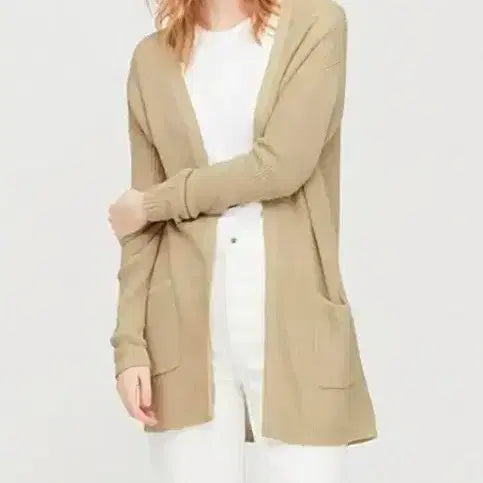 [BUNJANG] Uniqlo Women's Linen Blend Cardigan XL Size / 택있는 새상품) 유니클로 여성 리넨 블렌드 가디건 XL사이즈