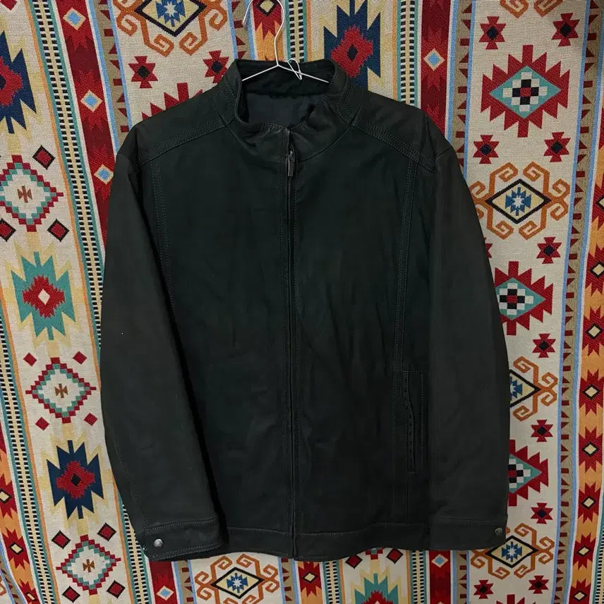 [BUNJANG] SPASSO Men's Genuine Goat Leather Single Leather Jacket XXL / SPASSO 남성 천연 염소가죽 싱글 가죽자켓 XXL