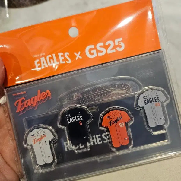[BUNJANG] Hanwha Eagles GS25 Collaboration Acrylic Stand Set / 바배) 한화 이글스 GS25 콜라보 아크릴  세트