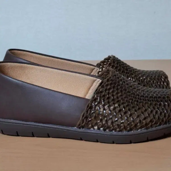 [BUNJANG] Rattan Flats Shoes - Size 235 / 라탄 단화 M 235