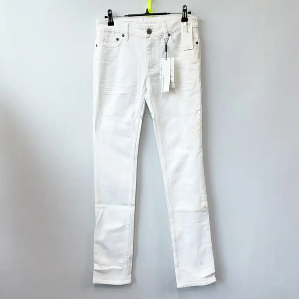 [BUNJANG] Calvin Klein White Jeans Spandex Size 29 / 캘빈클라인 택새상품 화이트진 스판29