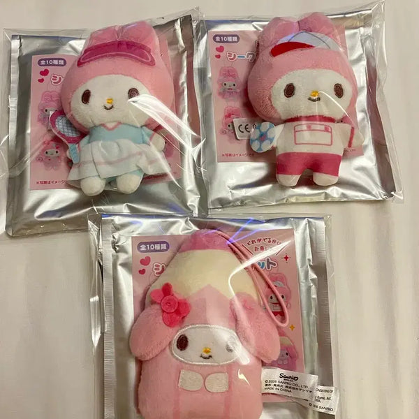 [BUNJANG] Sanrio School Look My Melody Secret Mascot 3 Types Bundle Set / 산리오 스쿨룩 마이멜로디 시크릿 마스코트 3종 일괄판매