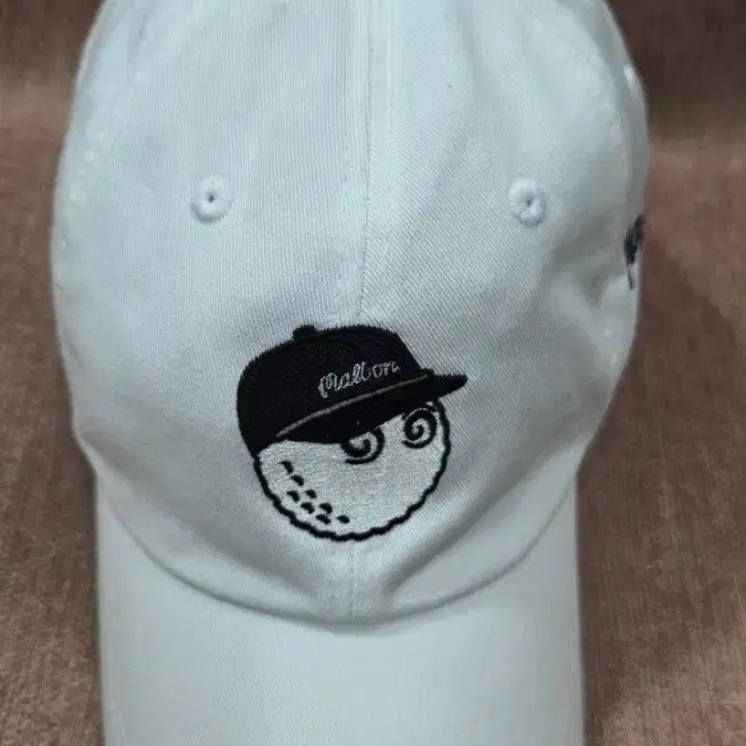 [BUNJANG] Malbon Golf Bucket Ball Embroidery Ball Cap (White) / [정품] 말본골프 버킷볼 자수 볼캡 (화이트)