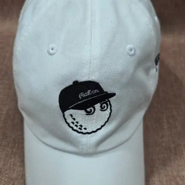 [BUNJANG] Malbon Golf Bucket Ball Embroidery Ball Cap (White) / [정품] 말본골프 버킷볼 자수 볼캡 (화이트)