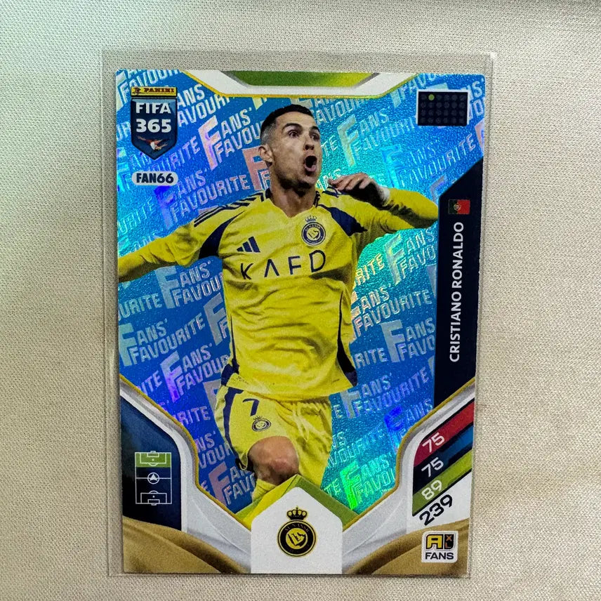 [BUNJANG] Panini Adrenalyn Cristiano Ronaldo Card / 파니니 아드레날린 크리스티아누 호날두