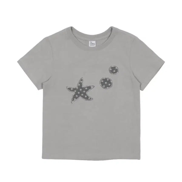 [BUNJANG] The Coldest Moment Dot Patch T-Shirt / 더콜디스트모먼트 도트 패치 티셔츠