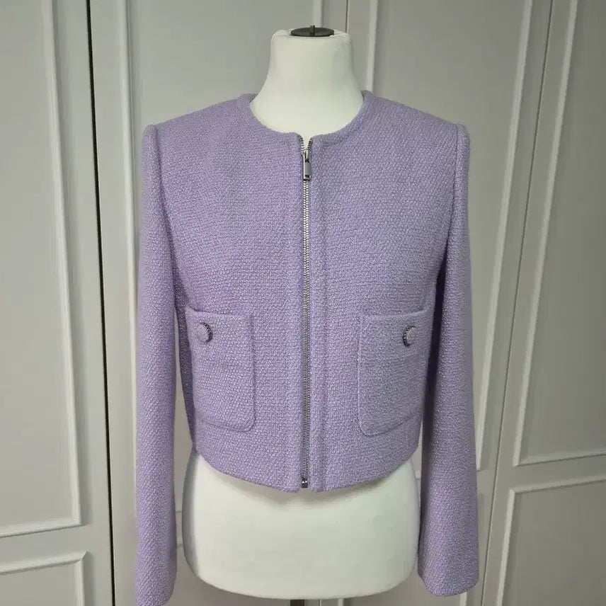 [BUNJANG] MIXXO Tweed Cropped Jacket (Size S) / 미쏘 트위드 자켓 s사이즈