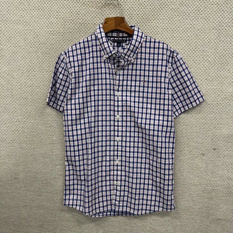 [BUNJANG] Tommy Hilfiger Short Sleeve Shirt / 타미힐피거 반팔 셔츠 176 D04843