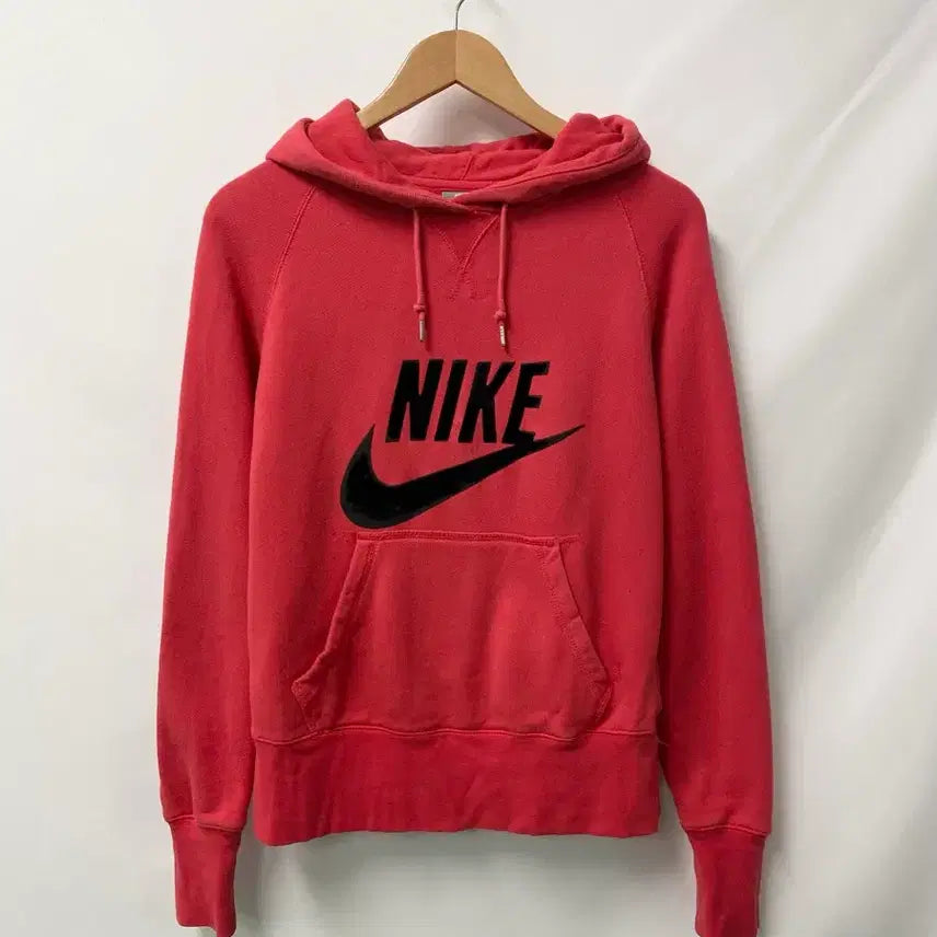 [BUNJANG] Nike Big Logo Red Hoodie L / 216. 나이키 빅로고 레드 후드티L