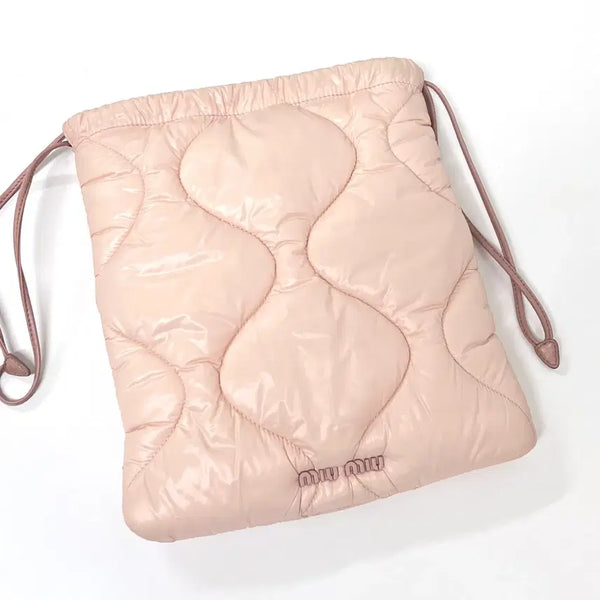 [BUNJANG] Miu Miu Padded Pouch Pink / 미우미우 패디드 파우치 핑크