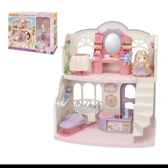 [BUNJANG] Sylvanian Families Beauty Shop Full Set / 실바니안 뷰티샵 풀구성