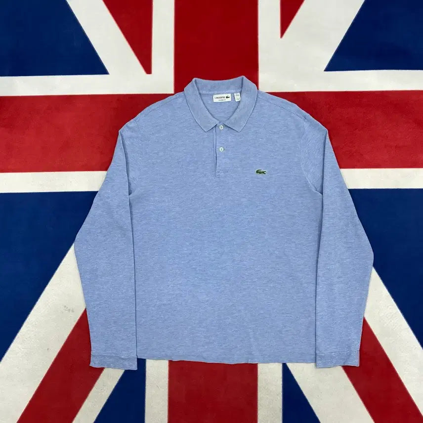 [BUNJANG] Lacoste Collar Long Sleeve XXL / 라코스테 카라 롱슬리브 XXL