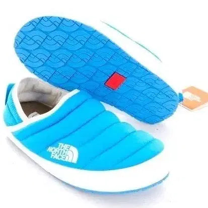 [BUNJANG] The North Face Down Padded Mule Sneakers Blue / [260,270] 노스페이스 거위털 패딩 뮬 스니커즈 블루