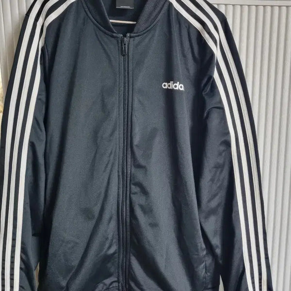 [BUNJANG] Adidas 3-Stripes Track Top Jacket Black 2XL / 아디다스 삼선 트랙탑 자켓 블랙 사이즈 2XL